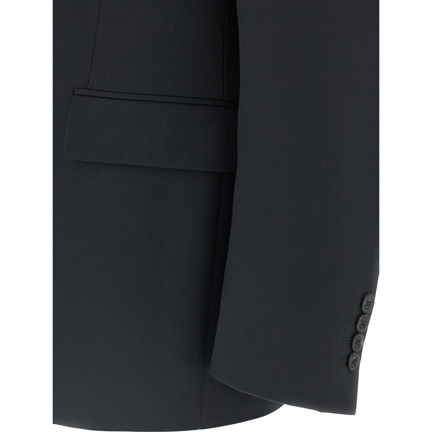 Black Wool Blazer