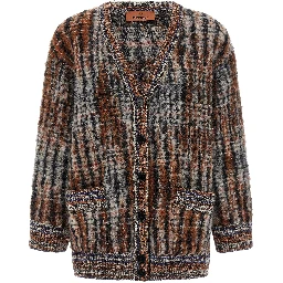 Multicolor Wool Cardigan