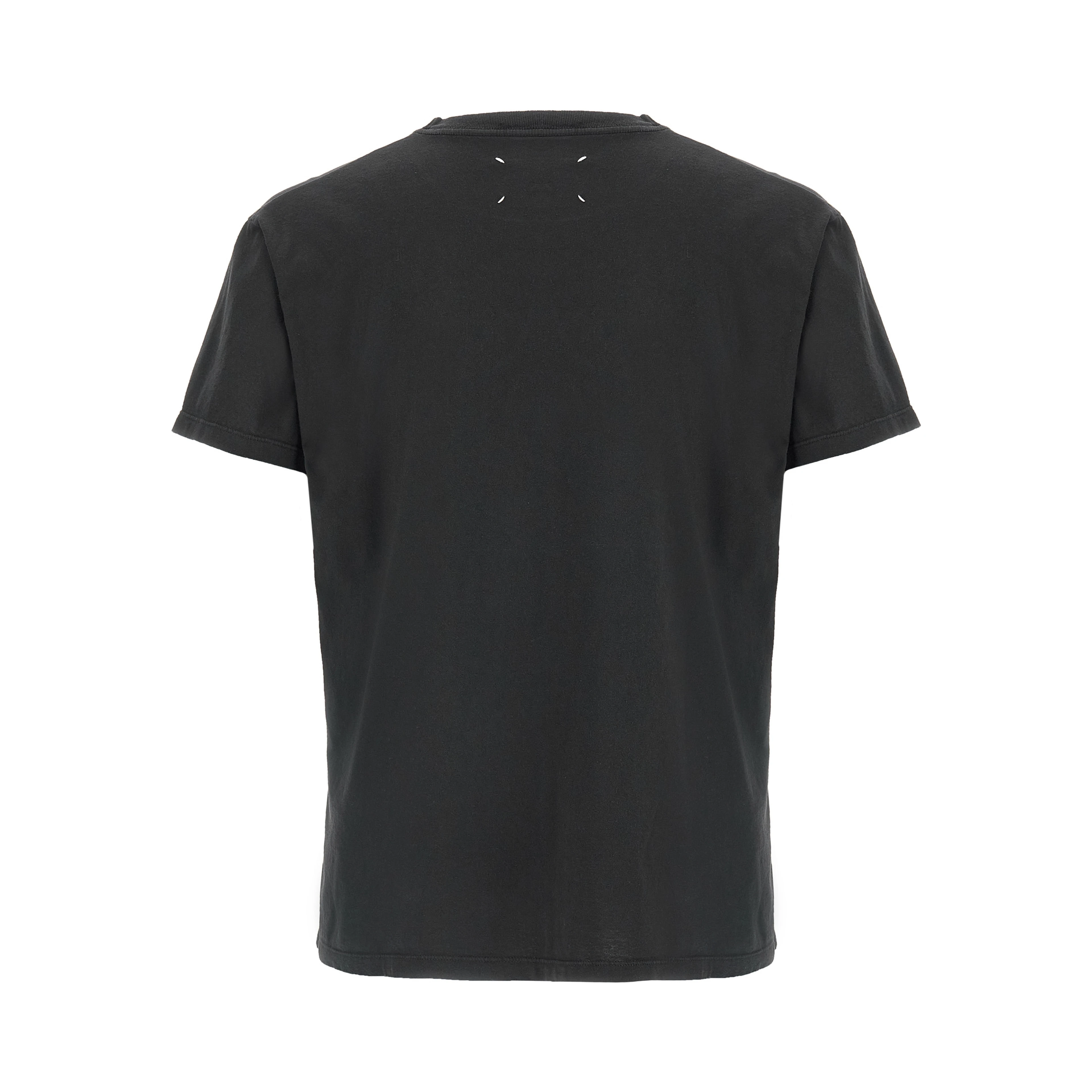 Black Cotton T-Shirt