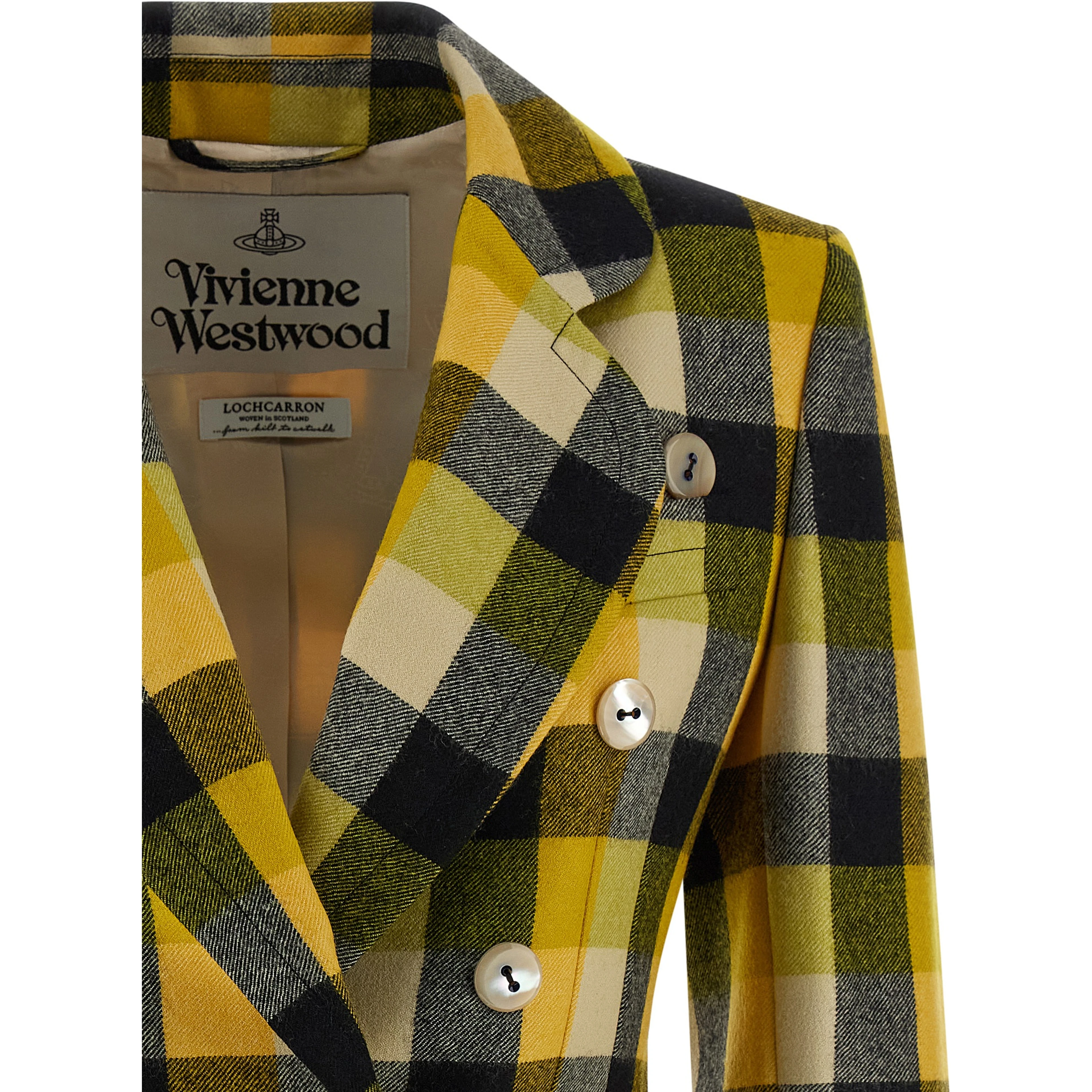 Bicolor Virgin Wool Blazer