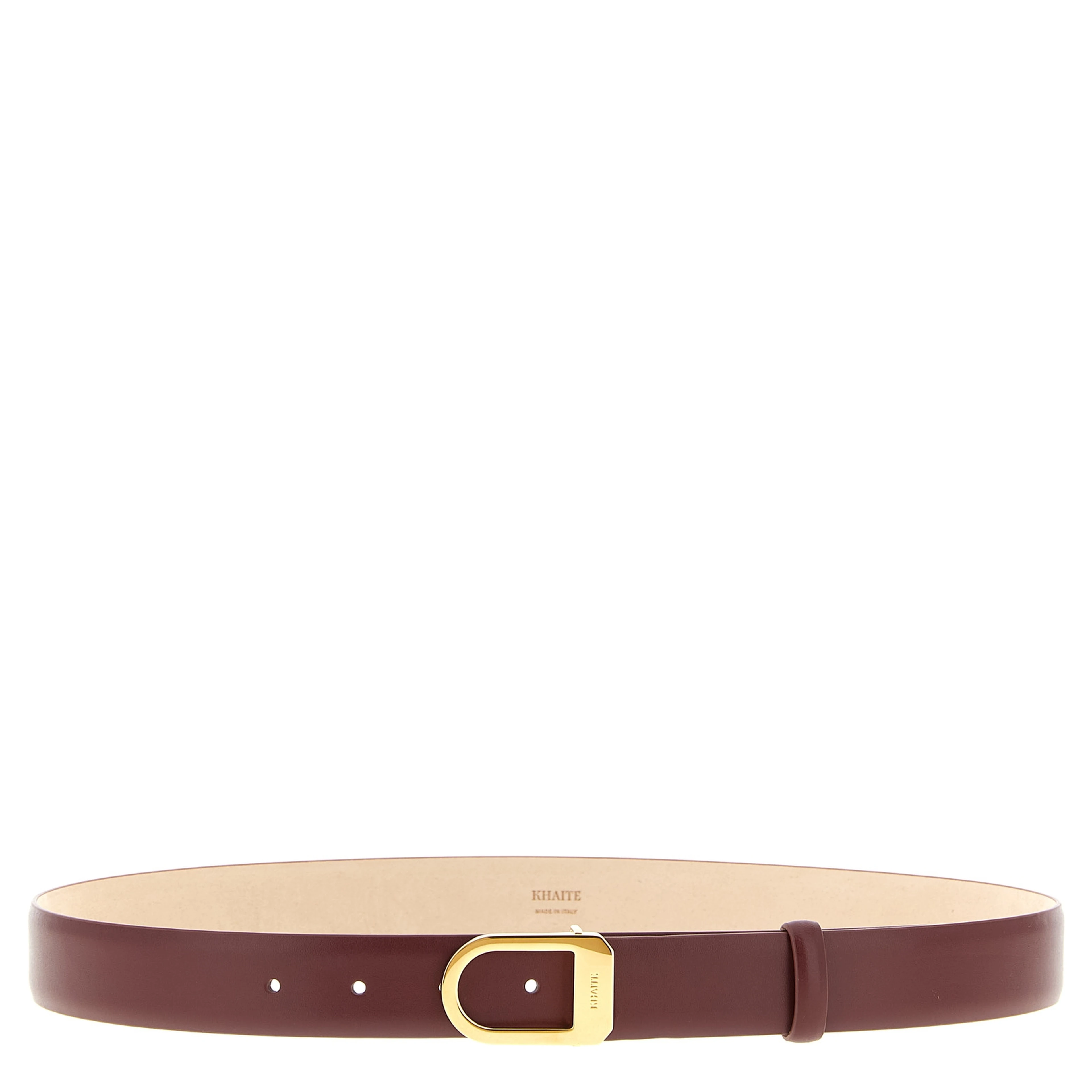 Bordeaux Calfskin Regular Belt