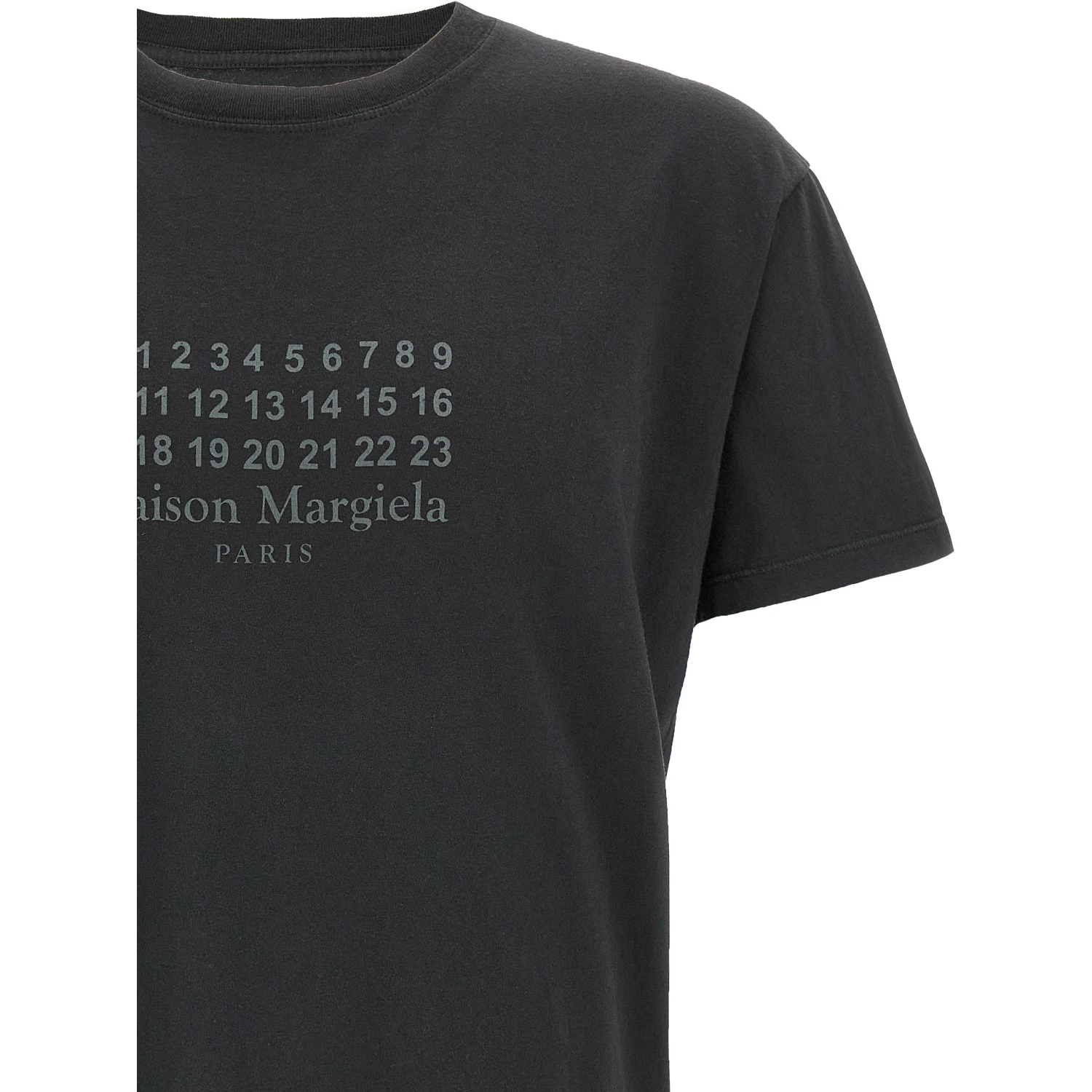 Black Cotton T-Shirt