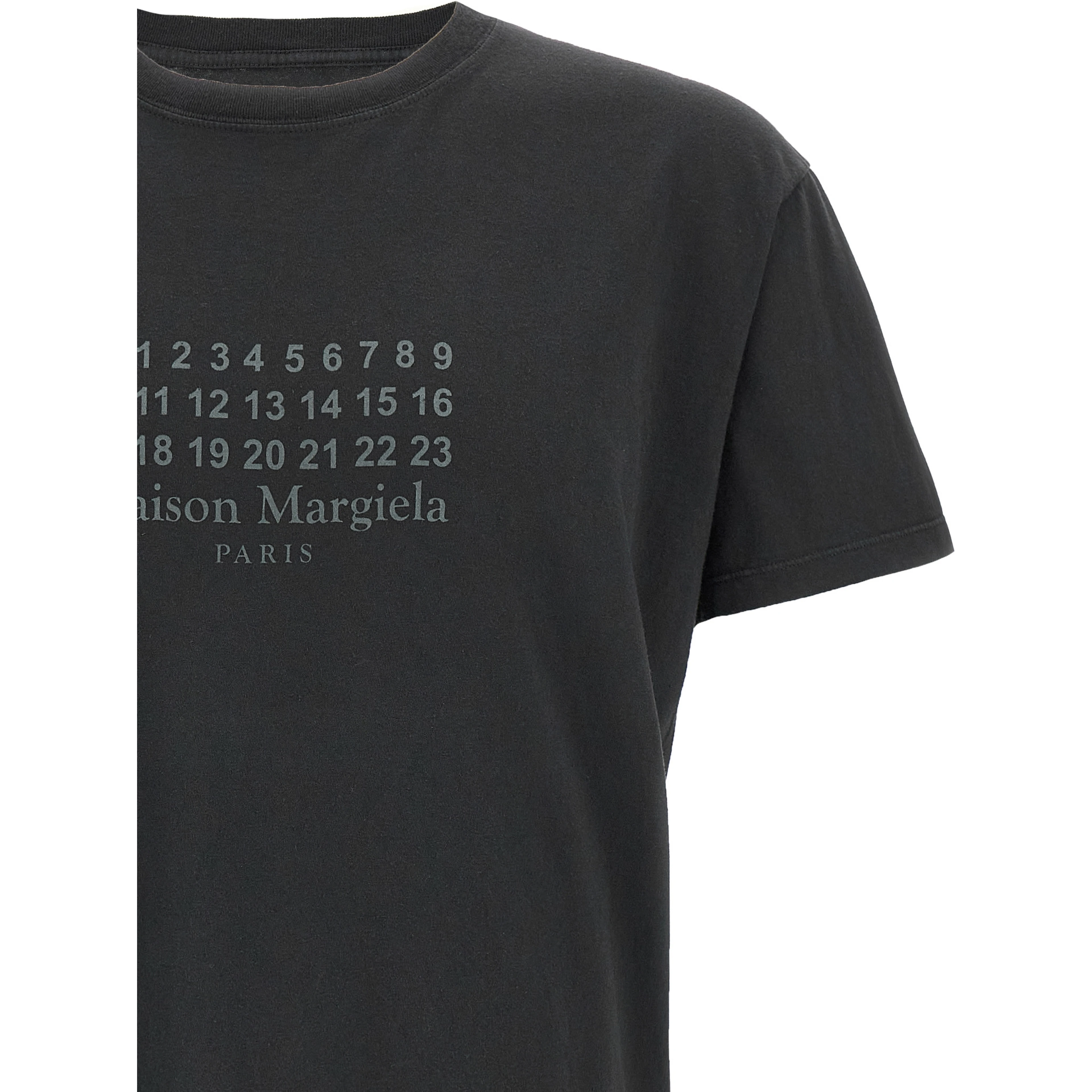 Black Cotton T-Shirt