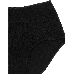 Black Polyester Briefs