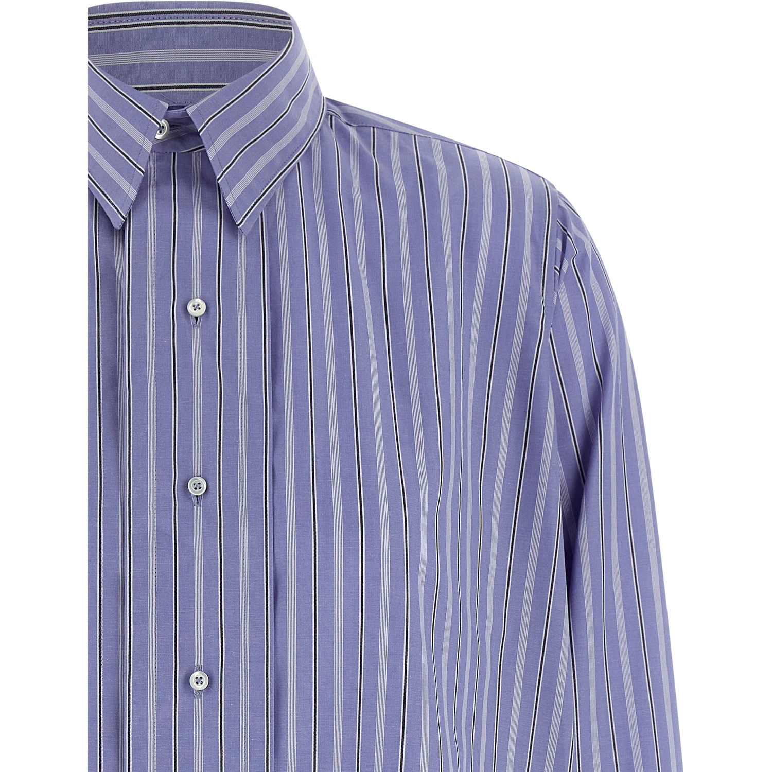Blue Cotton Blouse