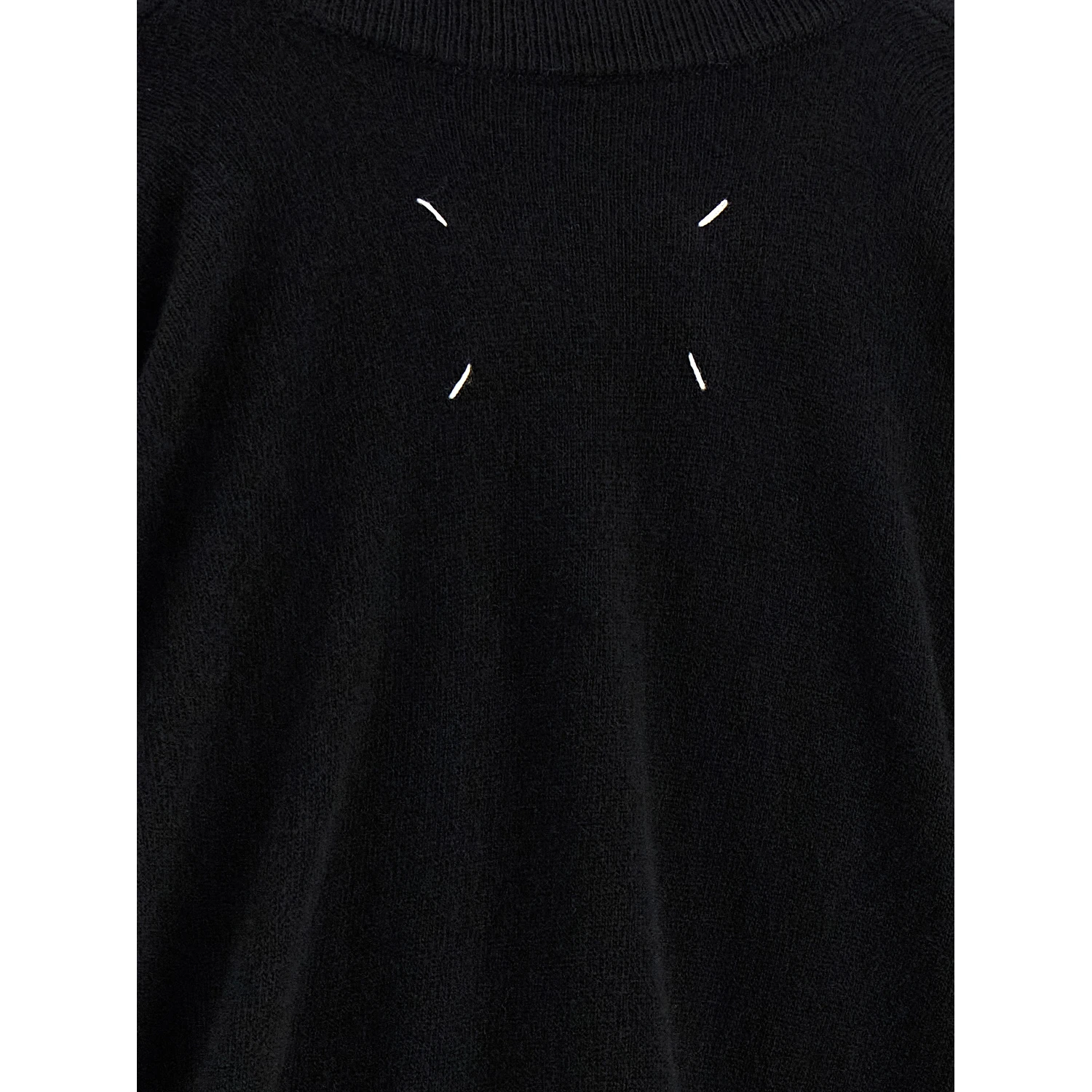 Black Virgin Wool Cardigan