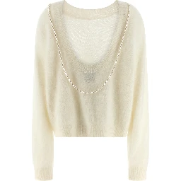 White Cashmere Cardigan