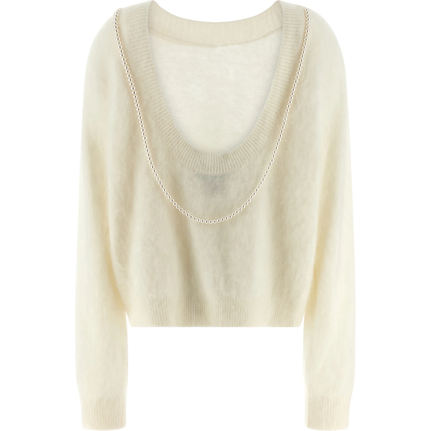 White Cashmere Cardigan