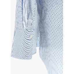 Blue Cotton Blouse