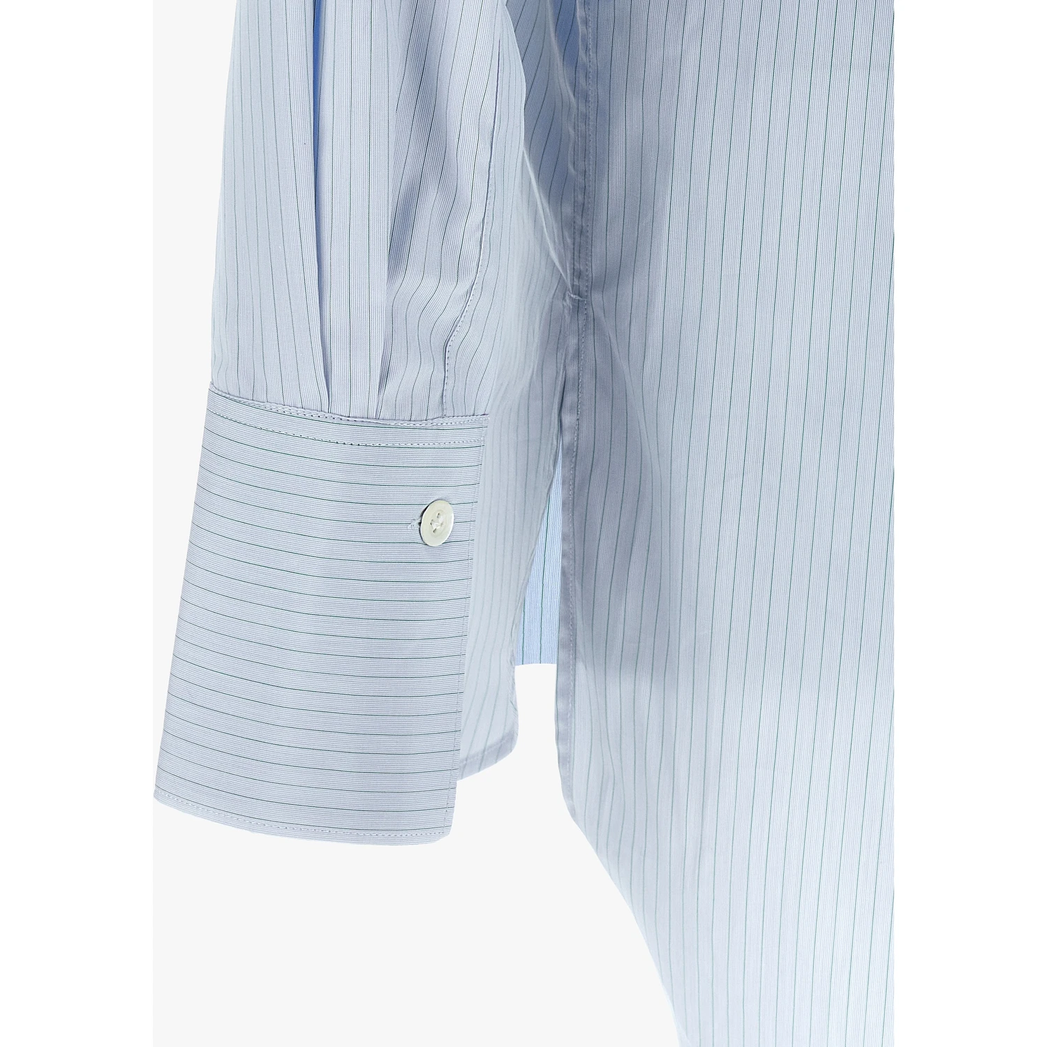 Blue Cotton Blouse