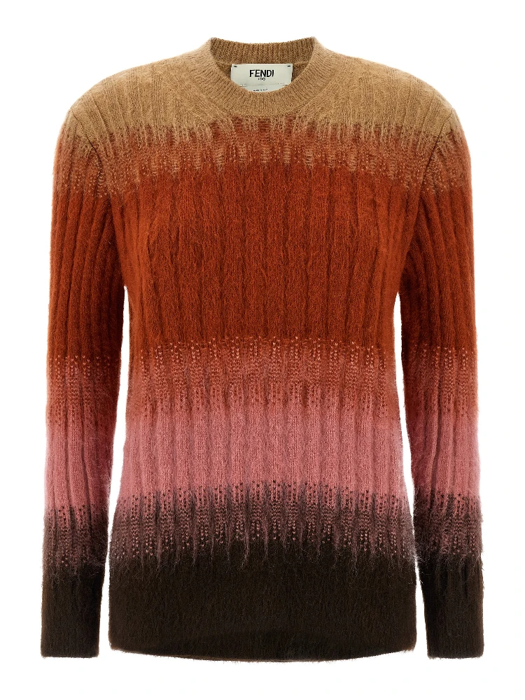 Multicolor Wool Cardigan