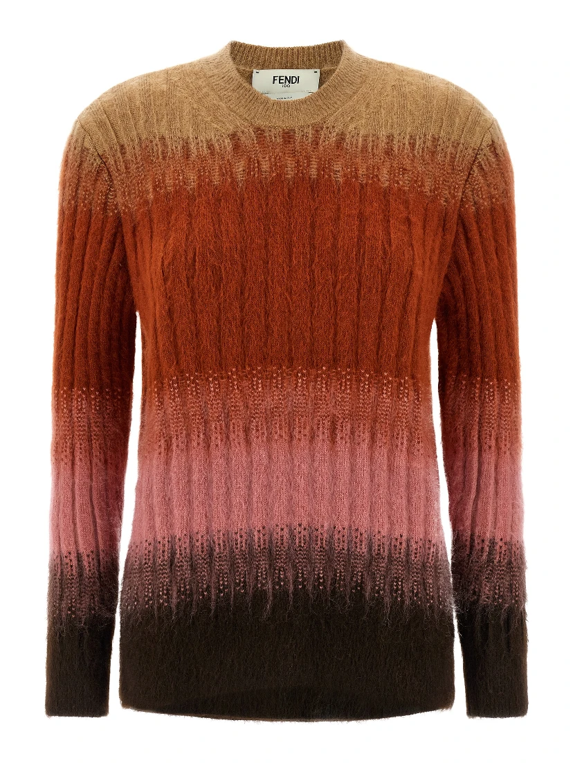 Multicolor Wool Cardigan