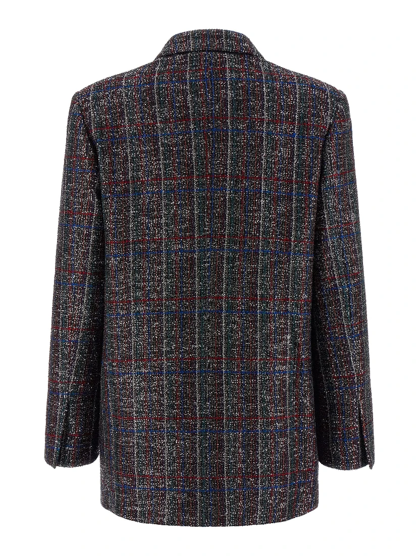 Multicolor Viscose Blazer