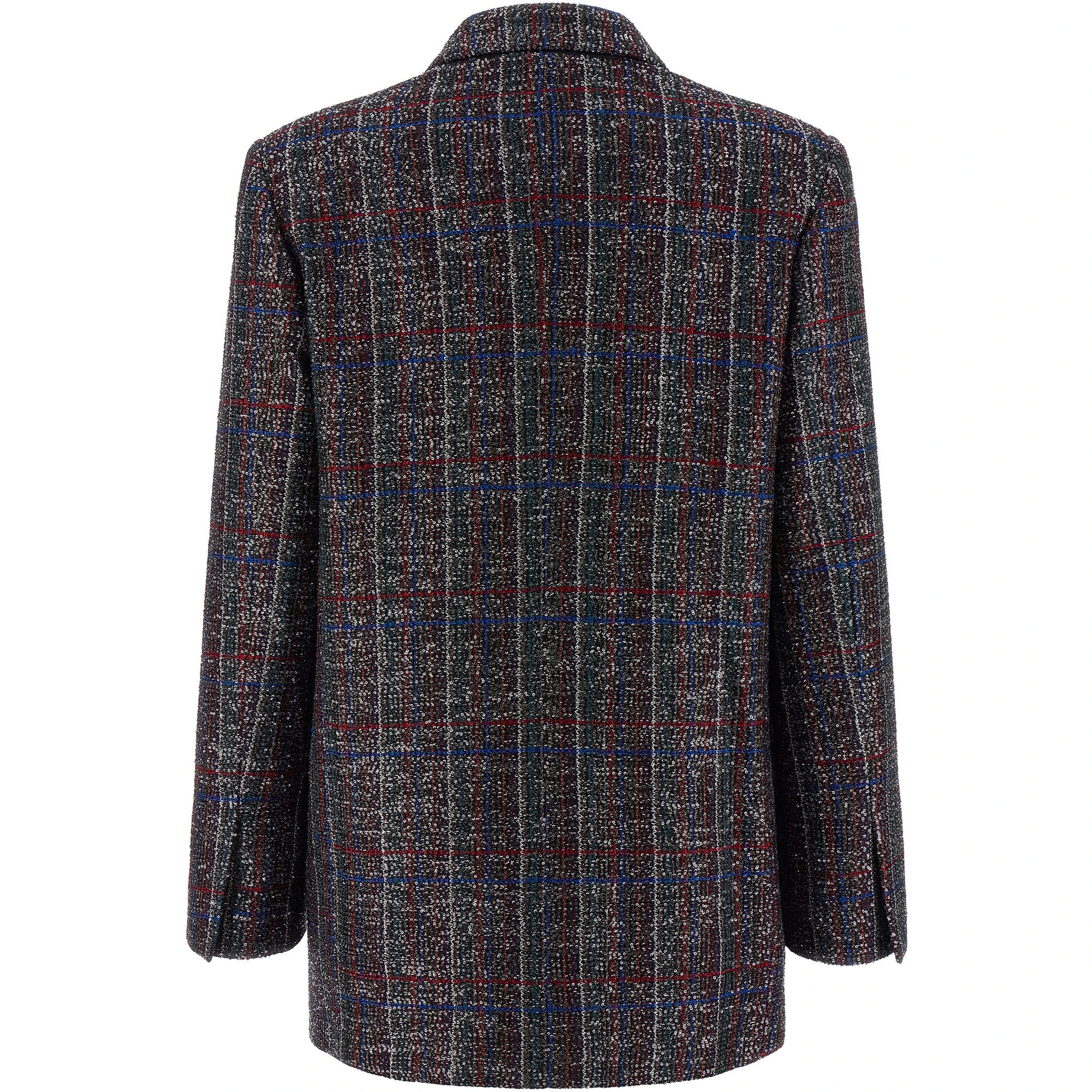 Multicolor Viscose Blazer