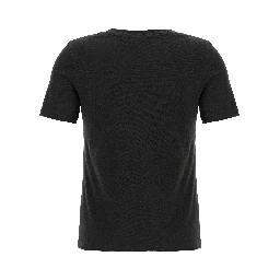 Black Cotton T-Shirt