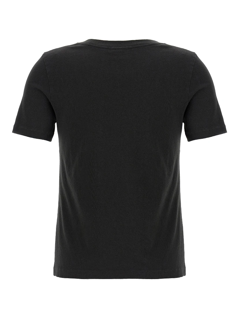 Black Cotton T-Shirt