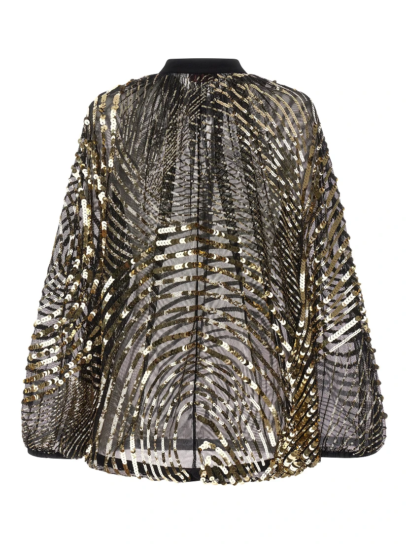 Black Polyamide Blouse