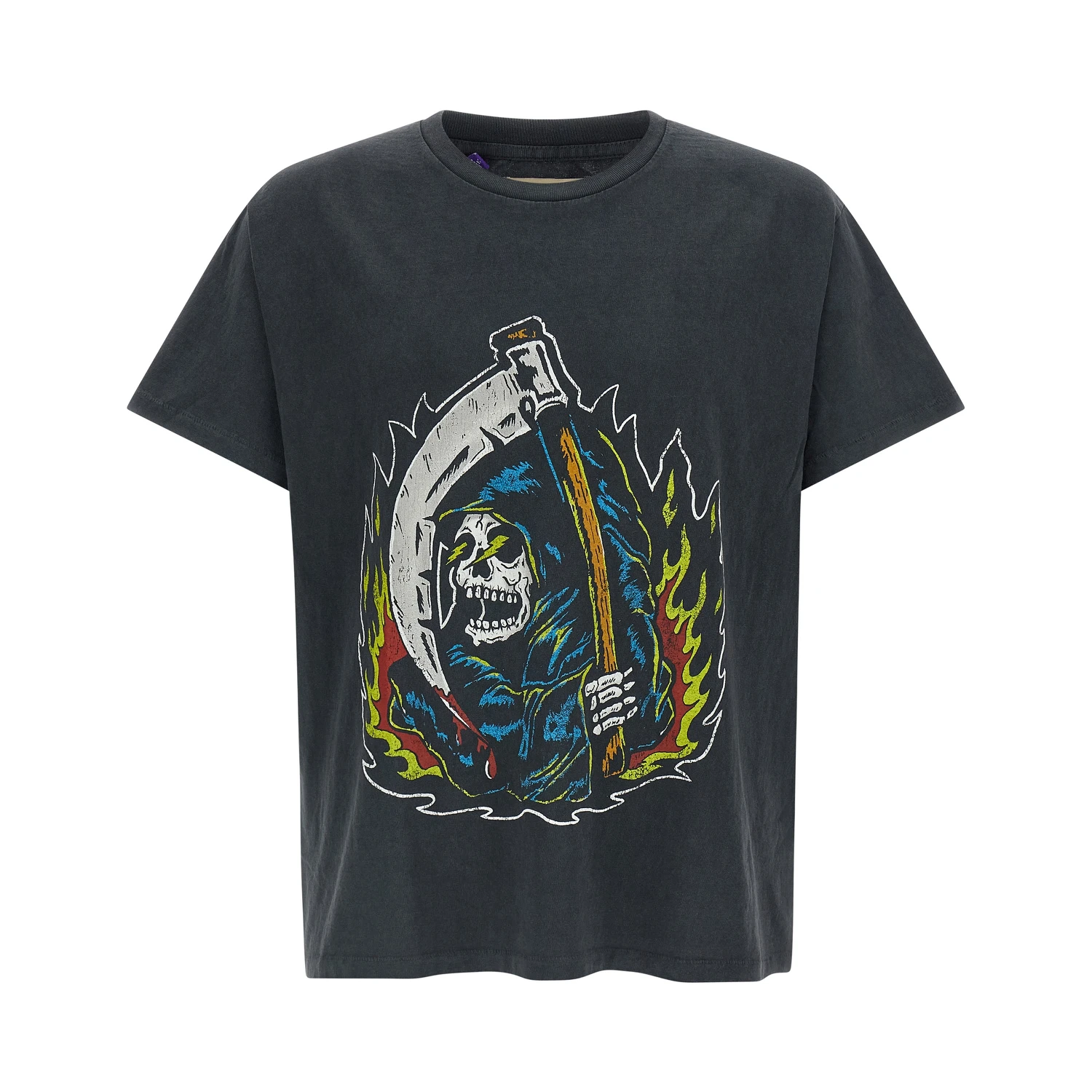 Gray Cotton T-Shirt