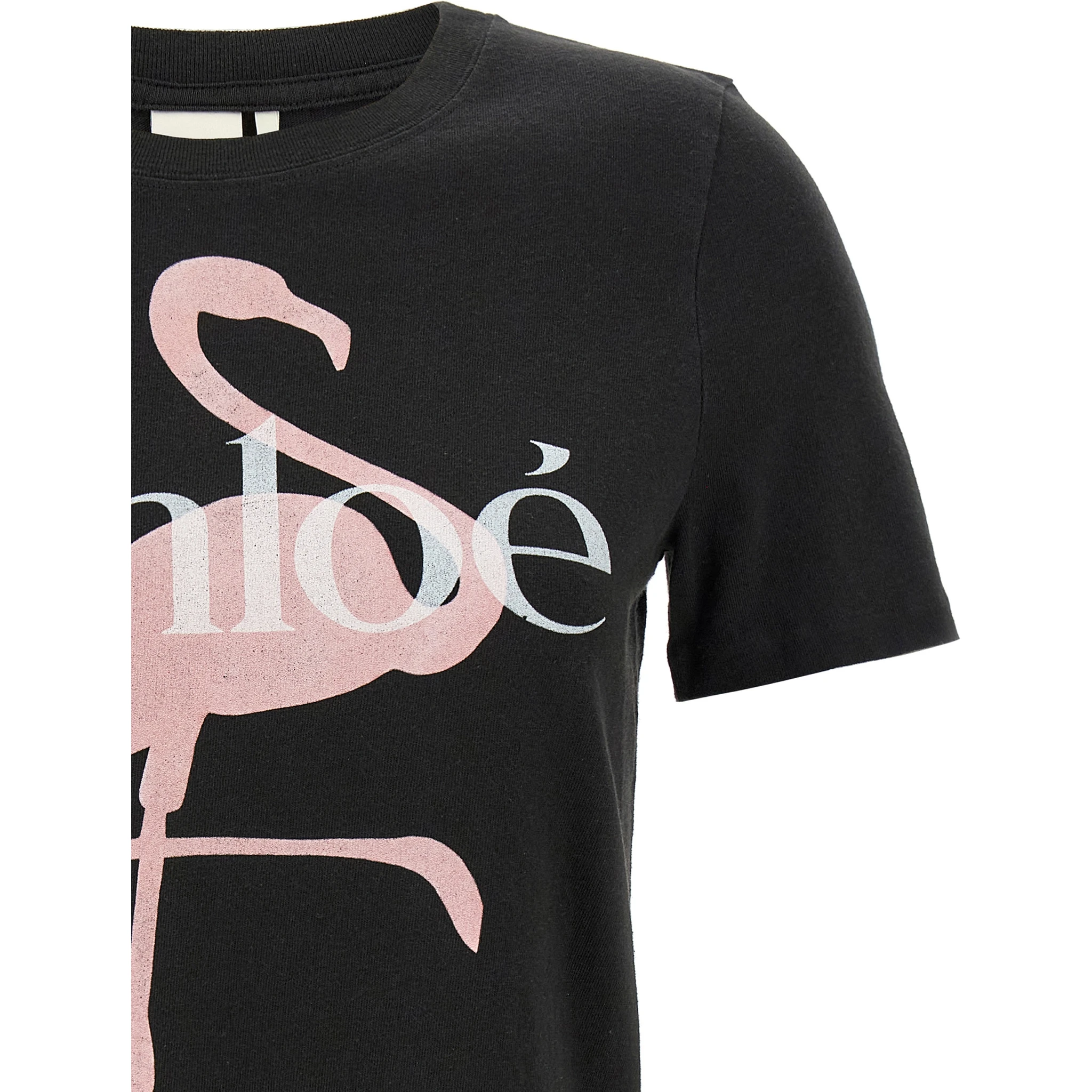 Black Cotton T-Shirt
