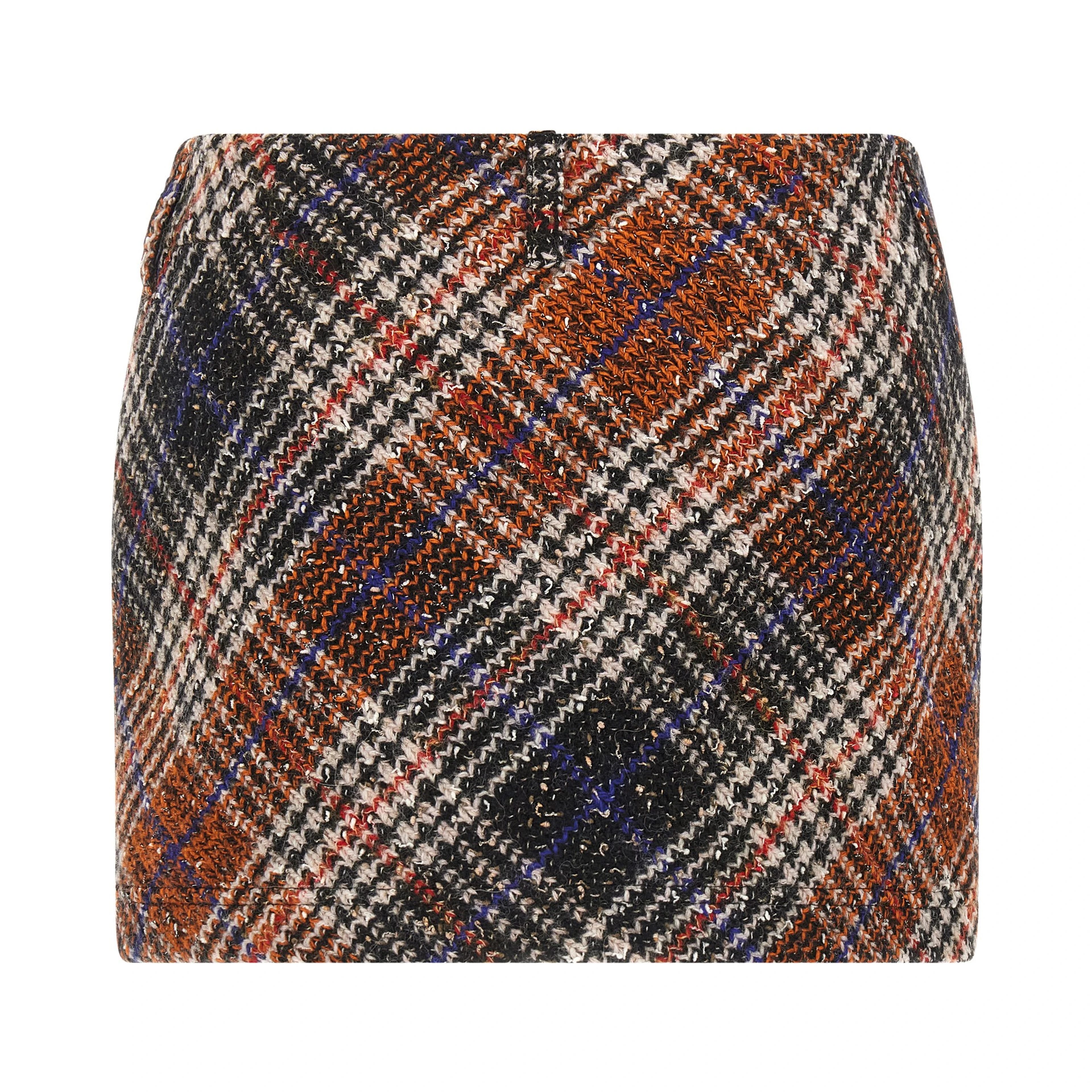 Multicolor Wool Long Skirt