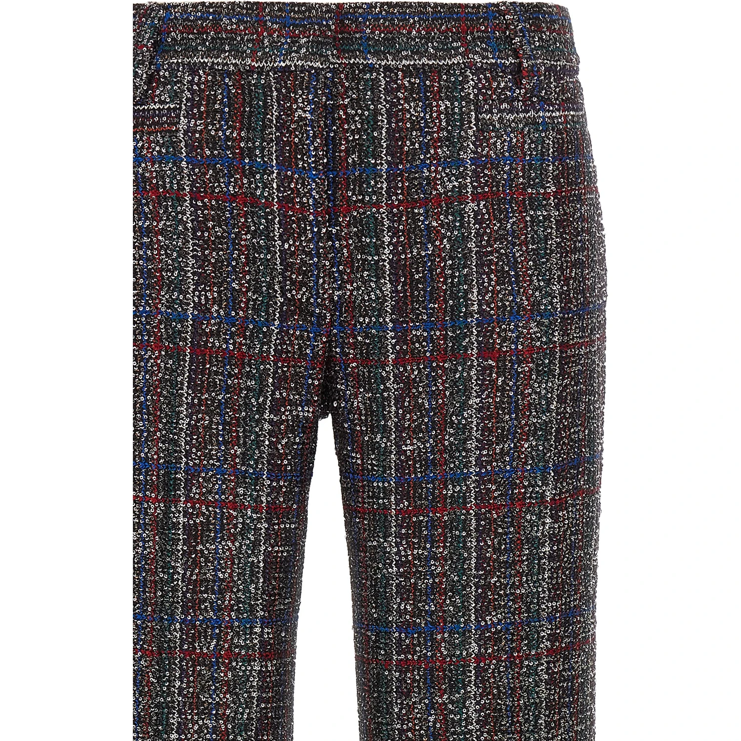 Multicolor Viscose Flared Pants