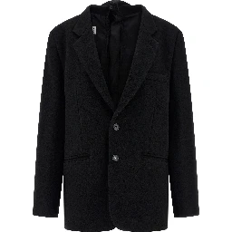 Black Virgin Wool Blazer