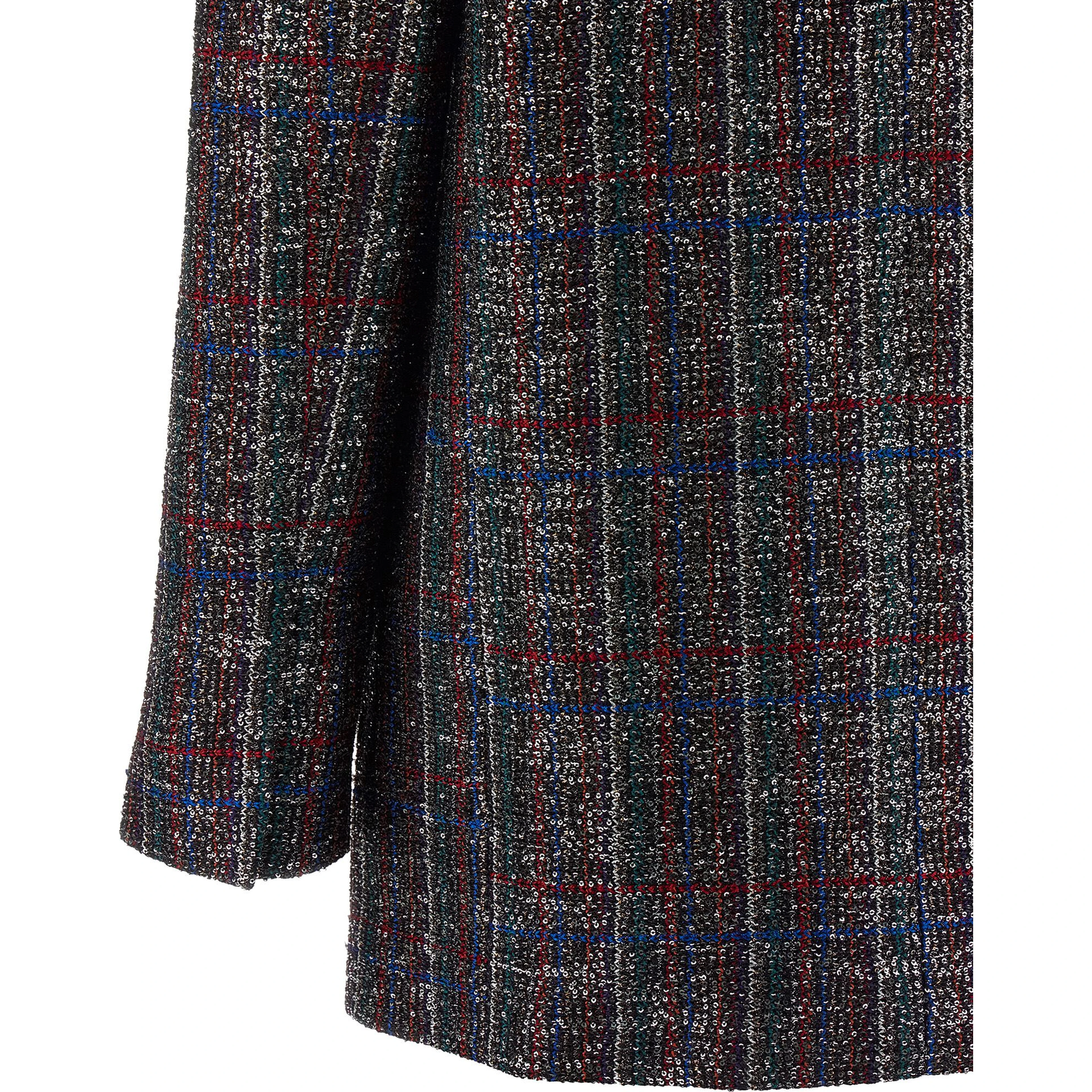 Multicolor Viscose Blazer