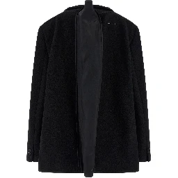 Black Virgin Wool Blazer