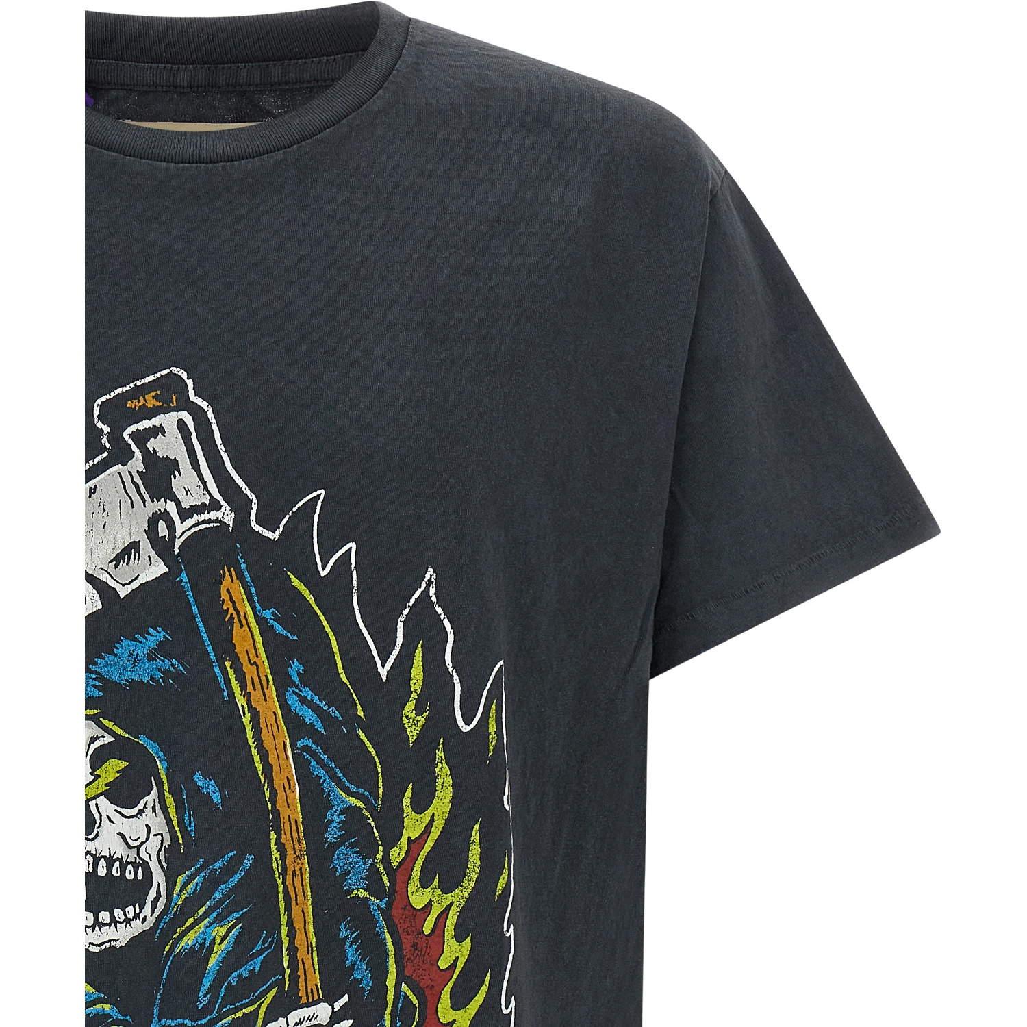 Gray Cotton T-Shirt