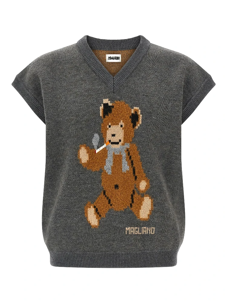 Gray Wool Sweatshirt