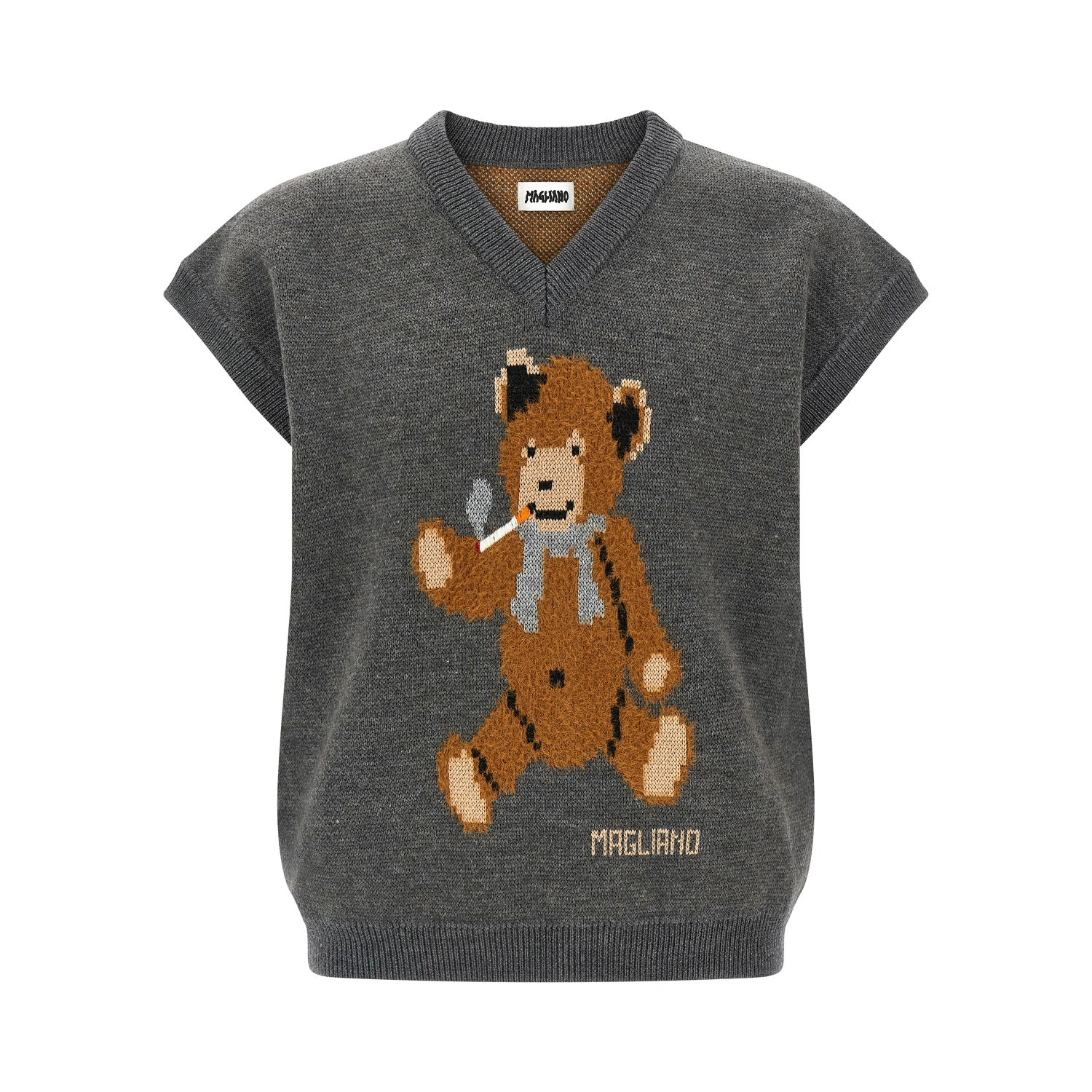 Gray Wool Sweatshirt