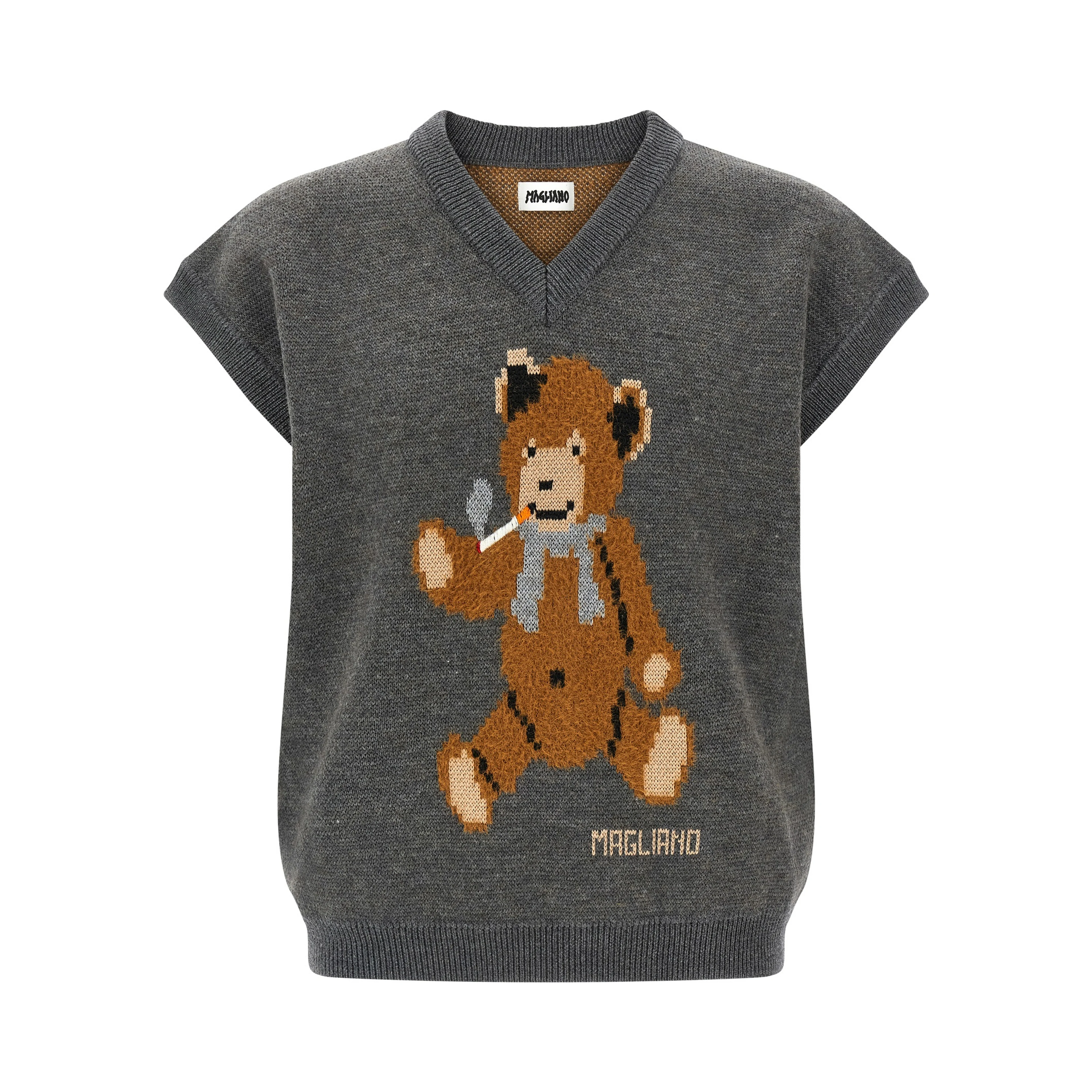 Gray Wool Sweatshirt