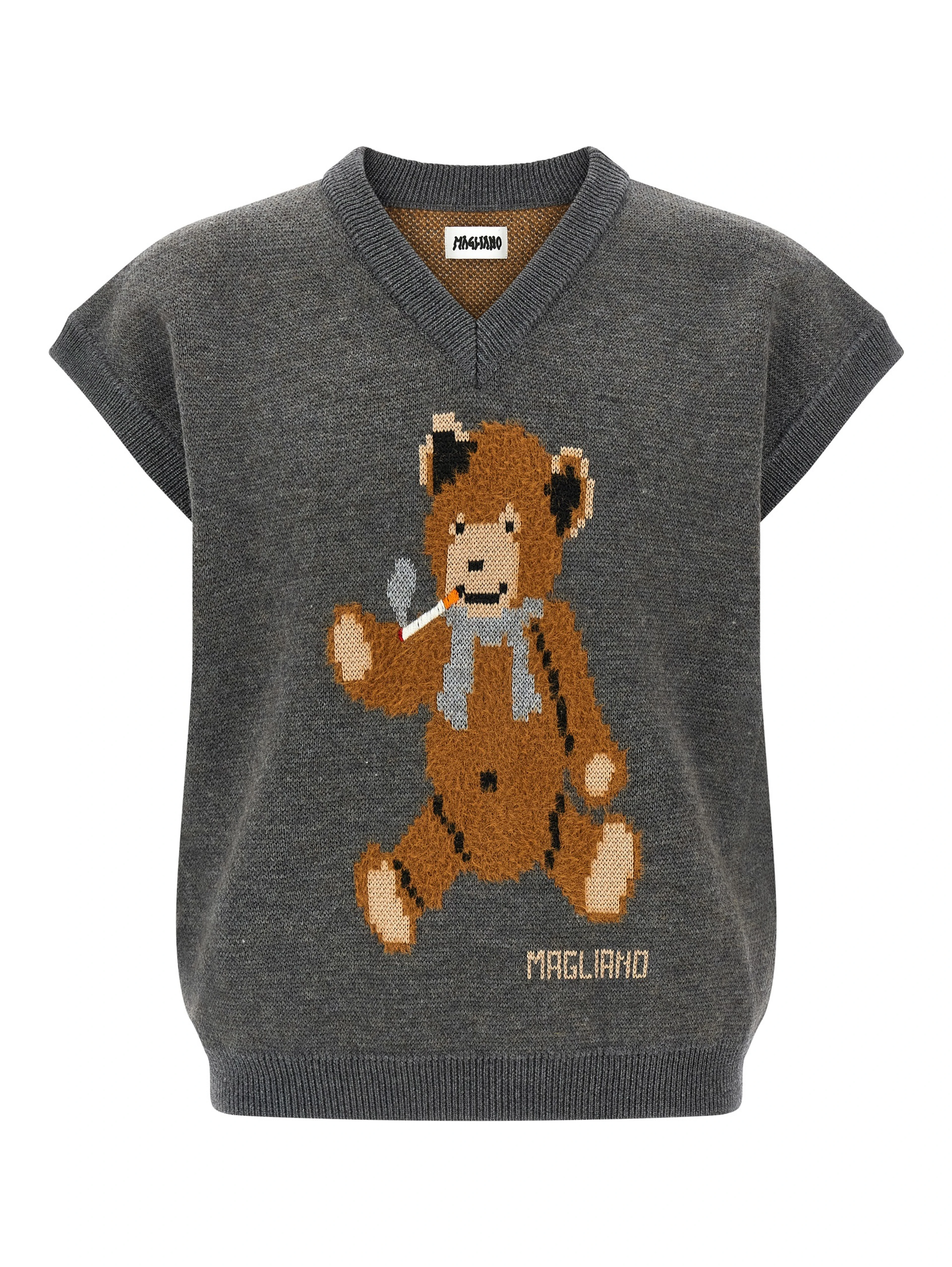 Gray Wool Sweatshirt