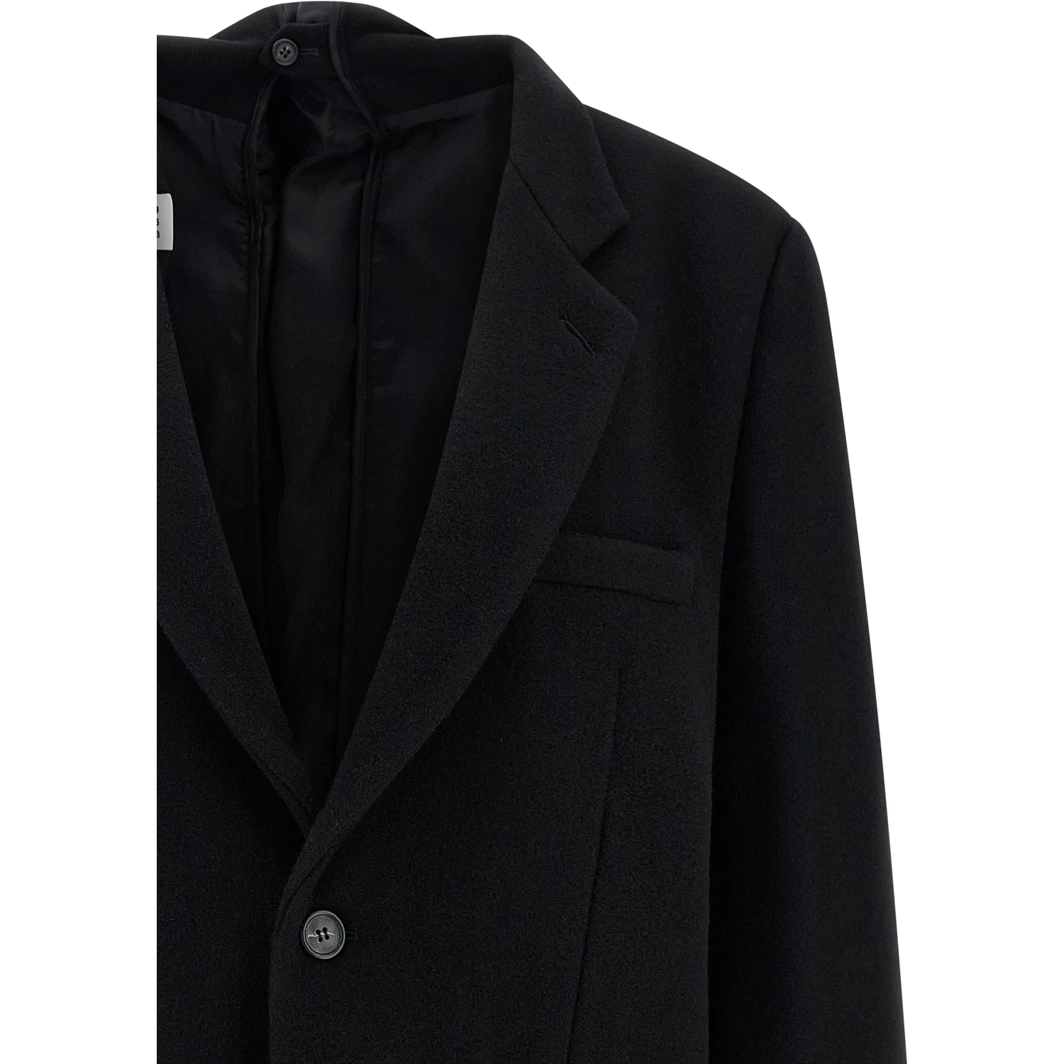 Black Virgin Wool Blazer