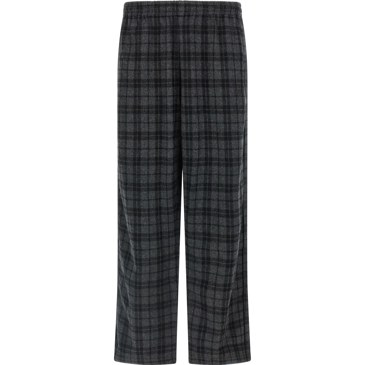 Gray Wool Casual Pants