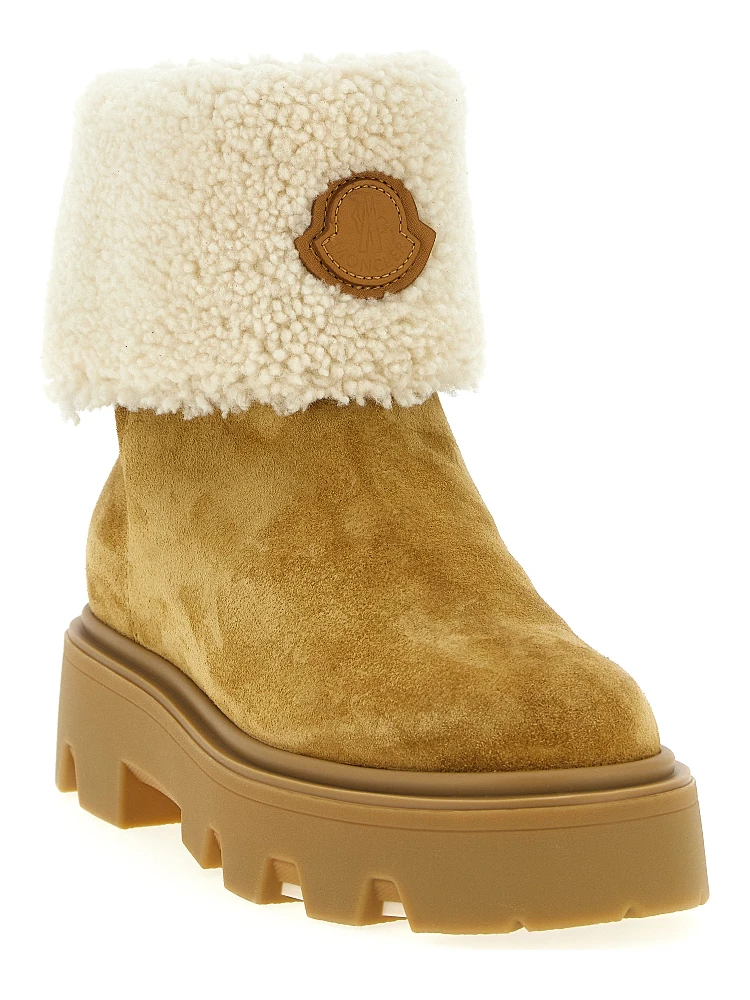 Beige Calfskin Ankle Boots alternative