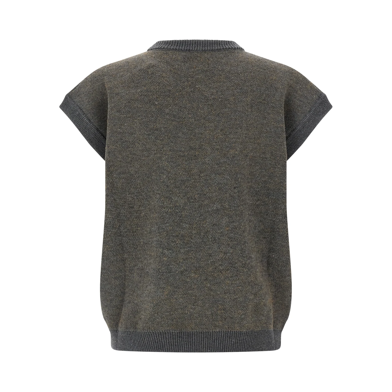 Gray Wool Sweatshirt