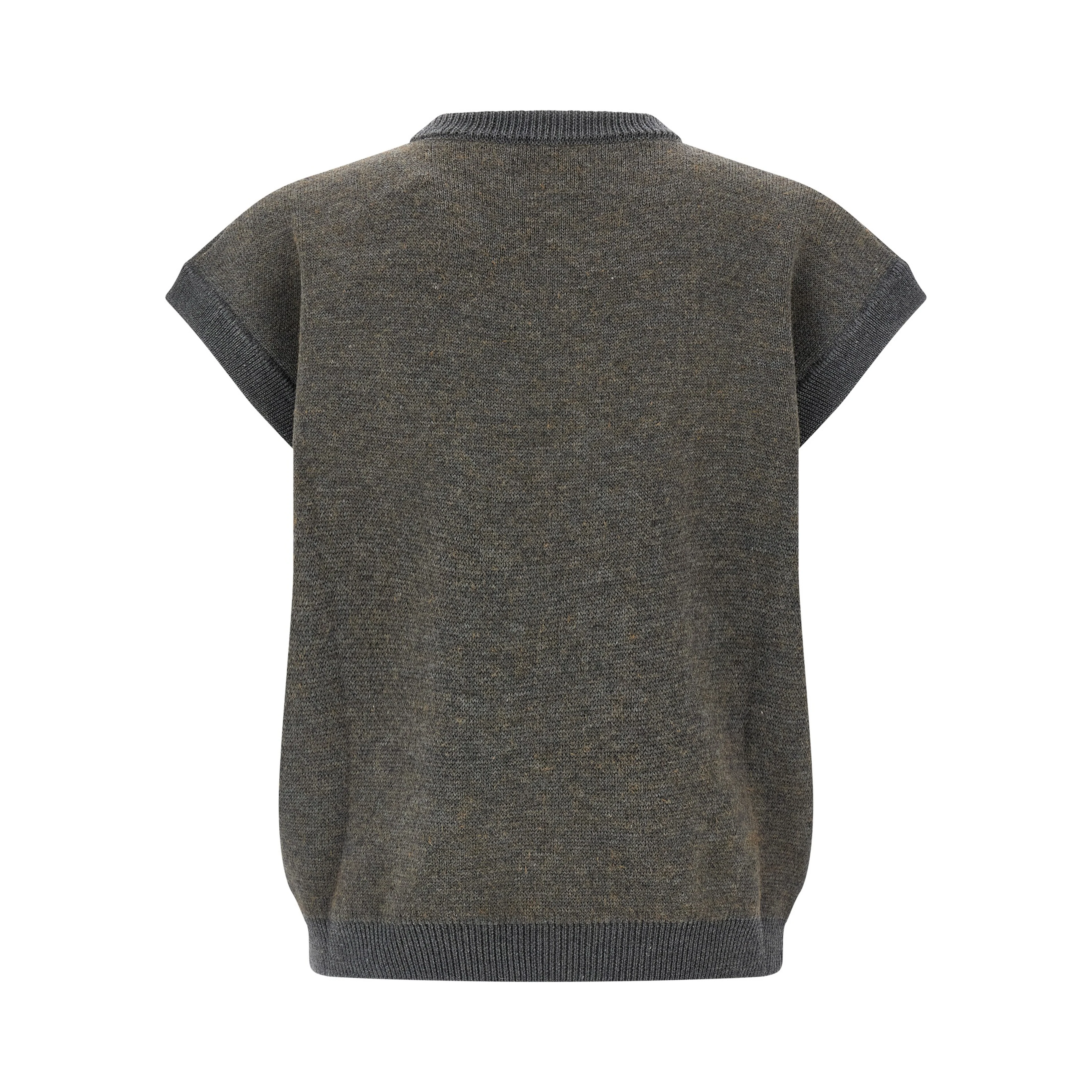 Gray Wool Sweatshirt
