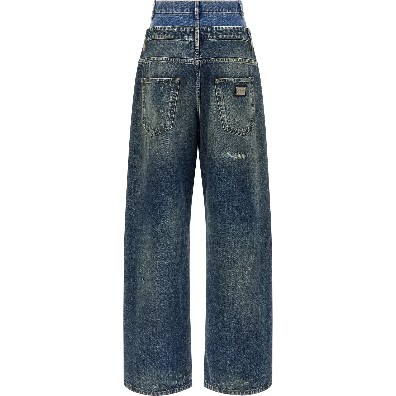 Blue Cotton Jeans Denim