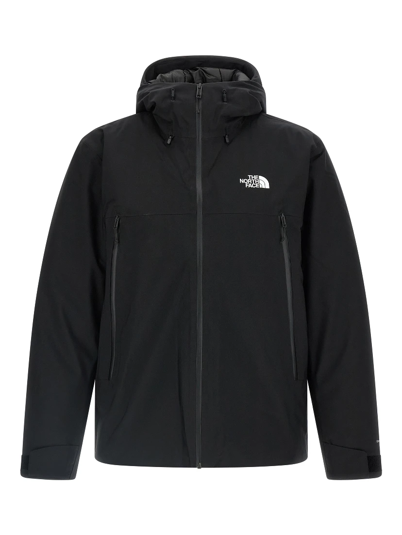 Black Polyester Parka