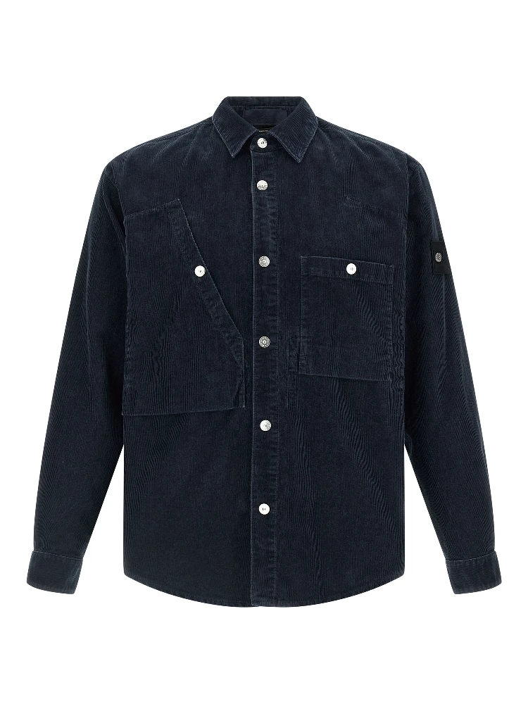 Blue Cotton Blouse
