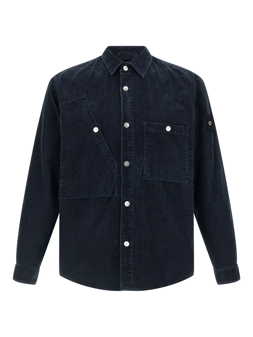 Blue Cotton Blouse