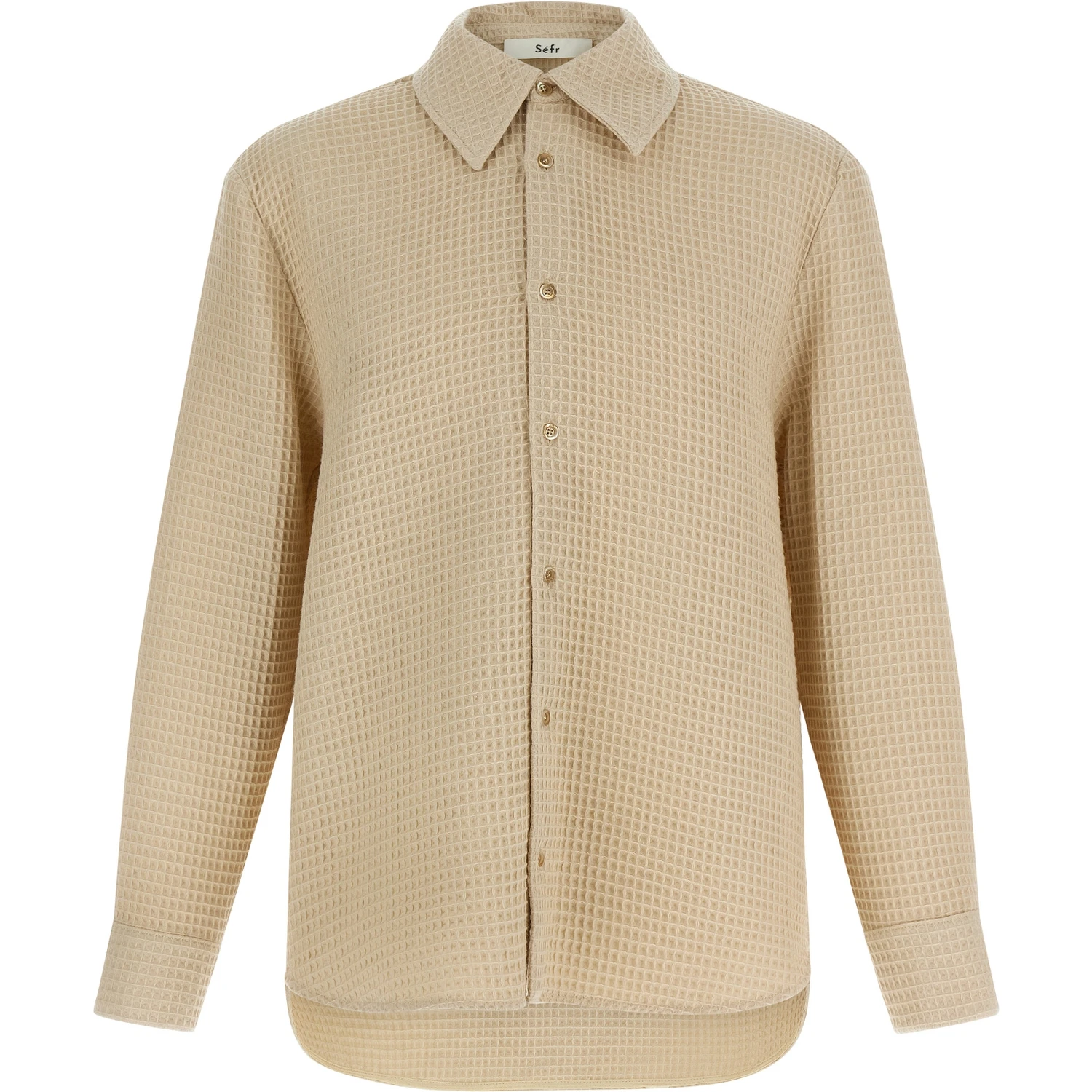 Beige Cotton Blouse