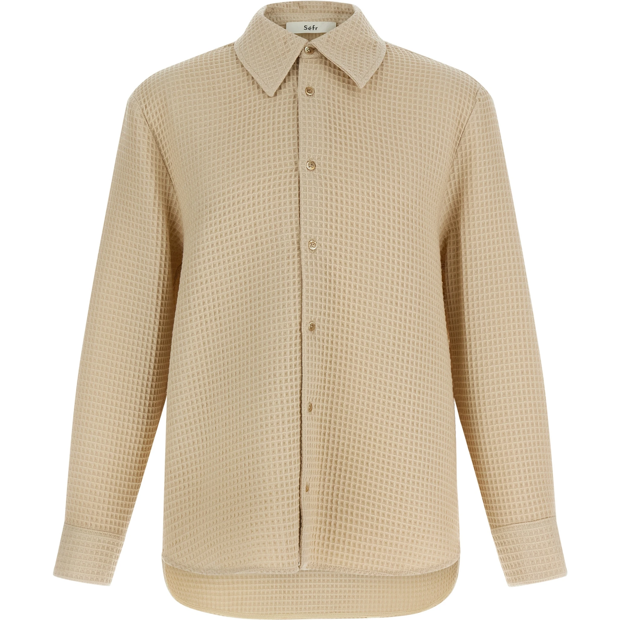 Beige Cotton Blouse