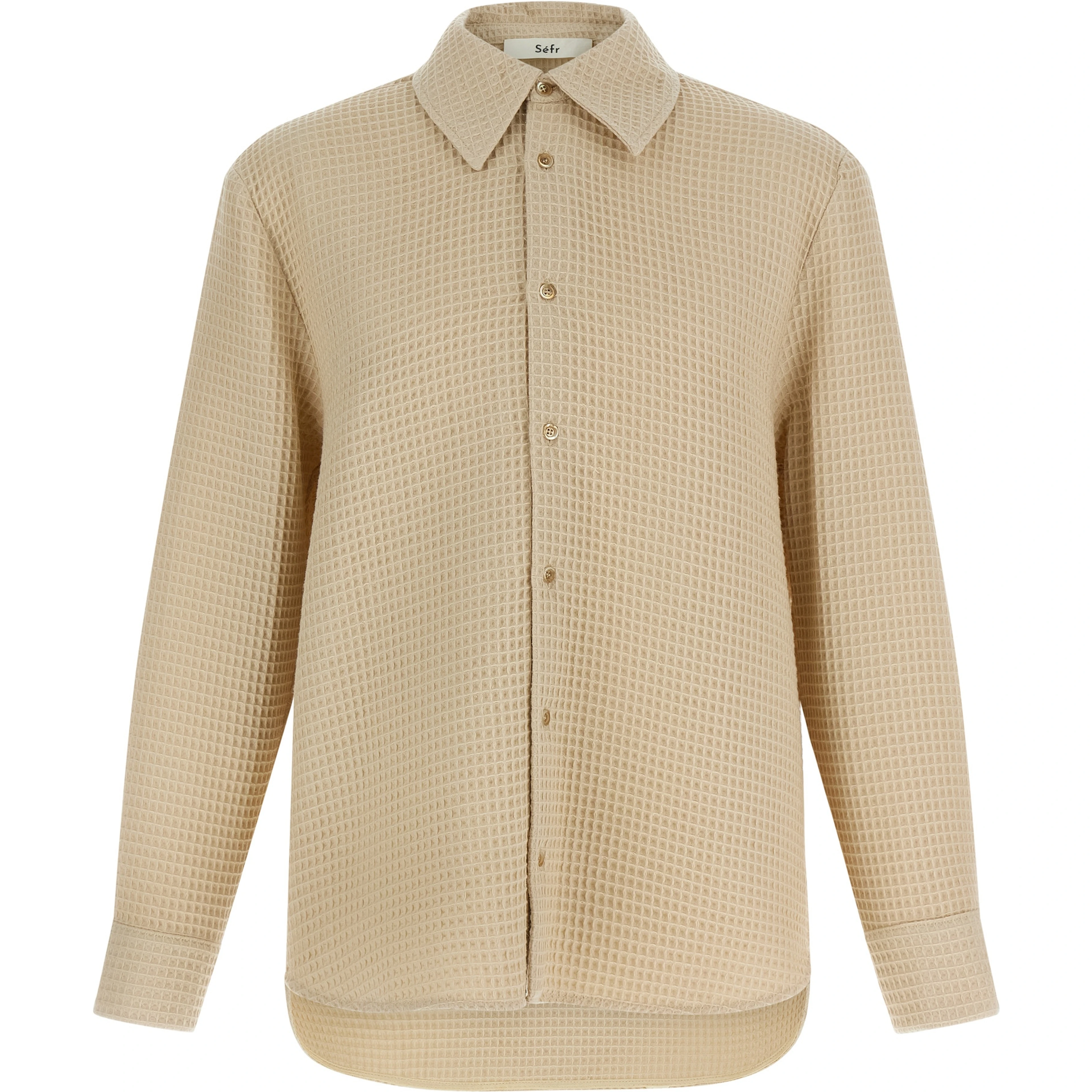 Beige Cotton Blouse