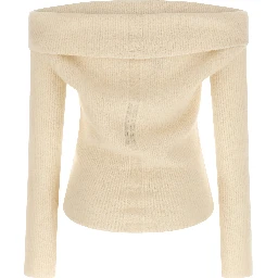 White Wool Cardigan