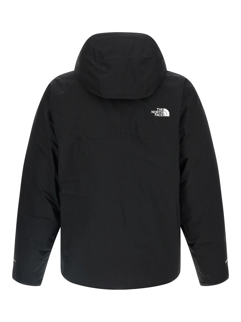Black Polyester Parka