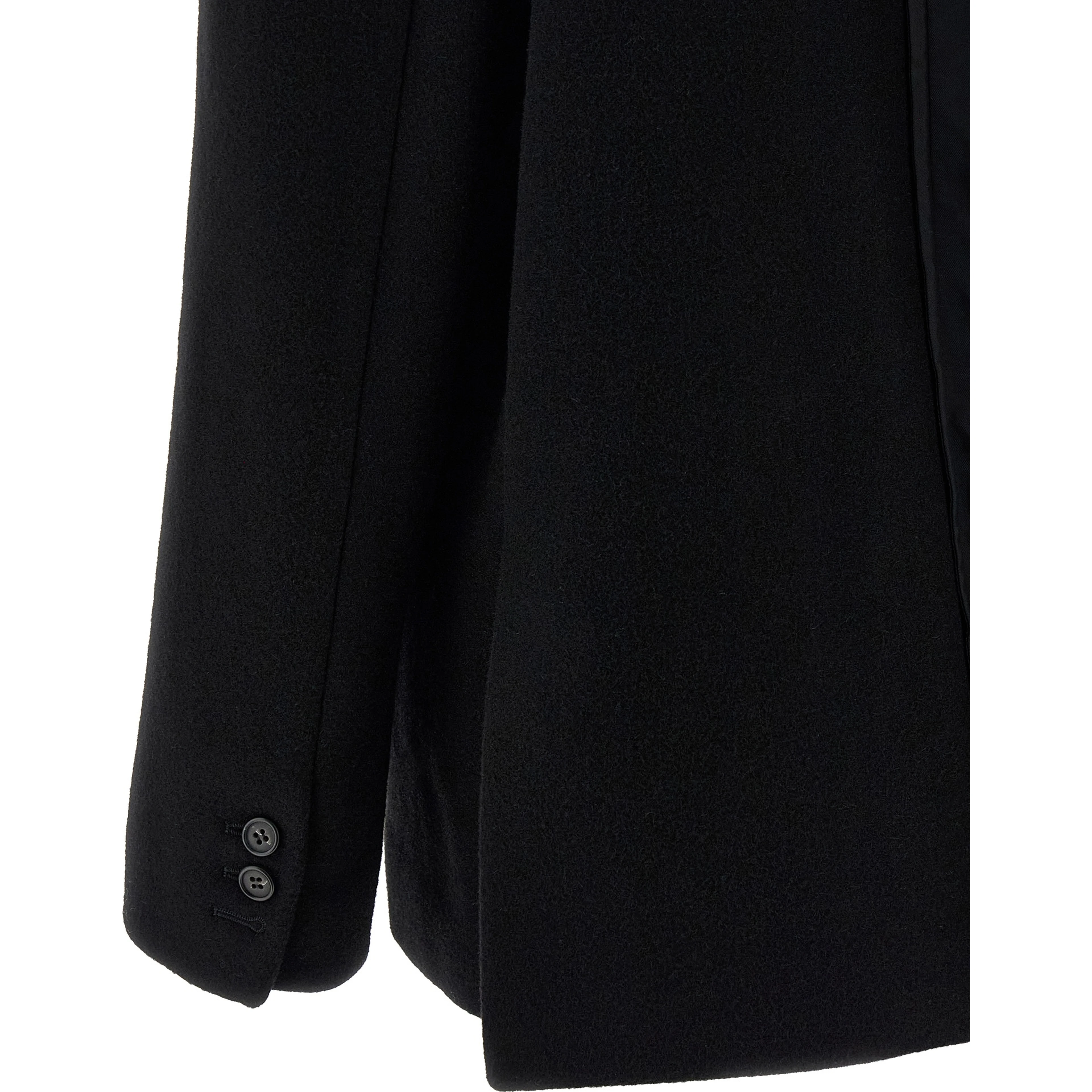 Black Virgin Wool Blazer