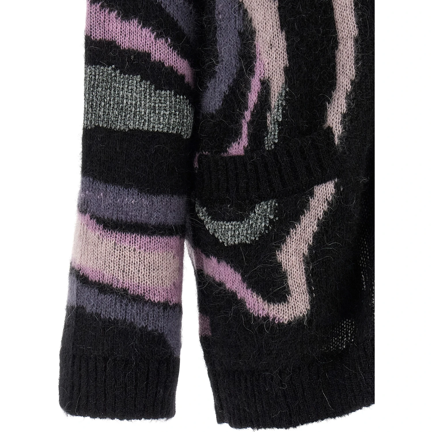 Black Wool Cardigan