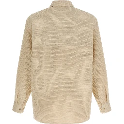 Beige Cotton Blouse